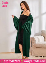 روب قطيفة شتوي ناعم 078