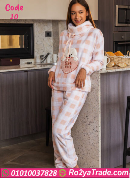 بيجامة شتوي فرو حريمي ألما