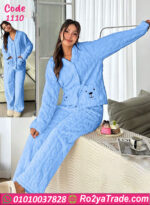 بيجامة شتوي فرو ناعم حريمي