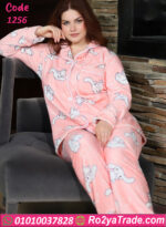 بيجامة قطيفة شتوي نسائي
