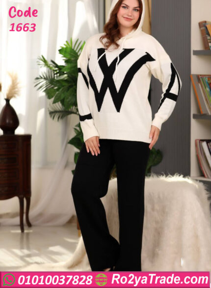 ترنج هودي صوف حريمي شتوي