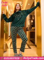 بيچامة ي قطيفة ستايل