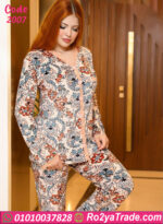 بيچامة بنقشة ورد