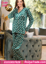 بيجامة حريمي قطيفة شتوي