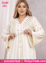 عباية قطيفة تطريز شتوي