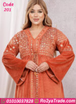 عباية قطيفة تطريز شتوي