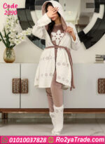 طقم شتوي روب مبطن