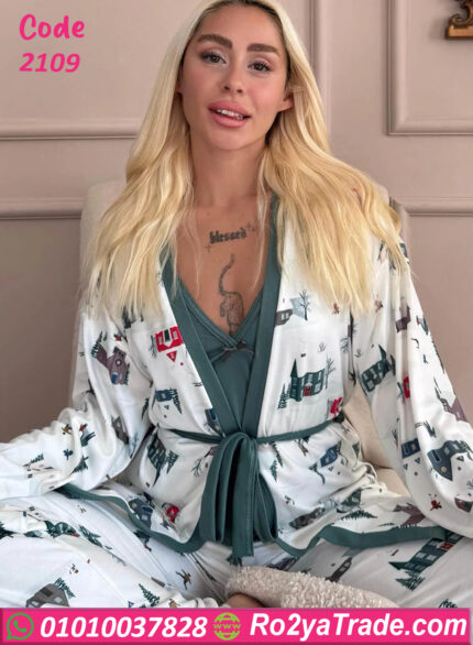 بيجامة صيفي بالروب