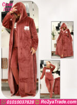 بيجامة فرو شتوي بالروب