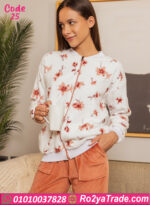 بيجامة شتوي قطيفة ناعمة