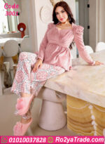 بيجامة شتوي فرو فخمة