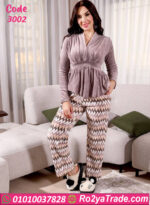 بيجامة شتوي فرو ناعم