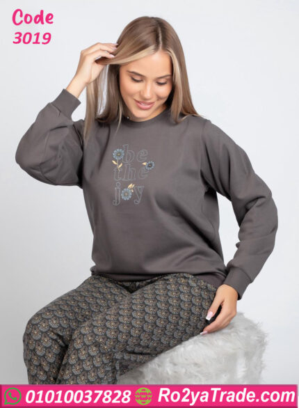 بيچامة حريمي شتوي ناعمة