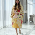 كاش مايوه شتوي قطيفة الجميلة والوحش