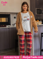 بيجامة فرو شتوي حريمي