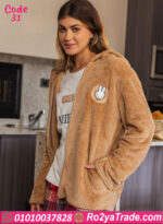 بيجامة فرو شتوي حريمي