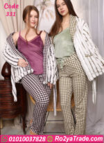 بيجامة شتوي فرو ناعمة