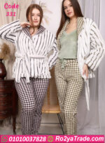 بيجامة شتوي فرو ناعمة