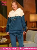 ترنج قطيفة شتوي حريمي