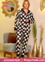 بيجامة شتوي مطبوعة حريمي