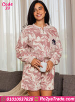 طقم فرو هوت شورت شتوي