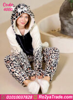 جمبسوت قطيفة شتوي ليوبارد