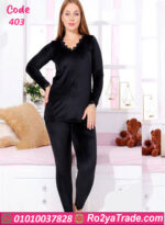 بيجامة قطيفة شتوي