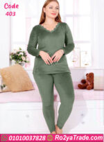 بيجامة قطيفة شتوي