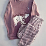 بيجامة قطيفة شتوي كشمير