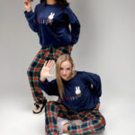 بيجامة شتوي قطيفة كحلي Miffy