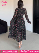 دريس شيفون طويل