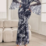 فستان صيفي تايجر طويل