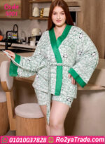 طقم باندا قطيفة شتوي