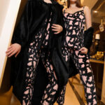 بيجامة شتوي فرو بغطاء