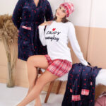 طقم هوت شورت شتوي قطيفة