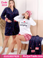 طقم هوت شورت شتوي قطيفة