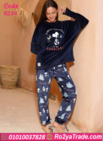 بيجامة شتوي سـنوبـي قطيفة