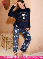 بيجامة شتوي سـنوبـي قطيفة