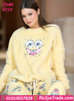 بيجامة شتوي سبونج بوب قطيفة