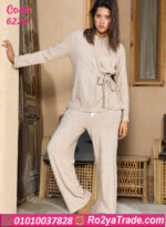 طقم تريكو شتوي ناعم