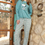 بيجامة شتوي حريمي Snoopy