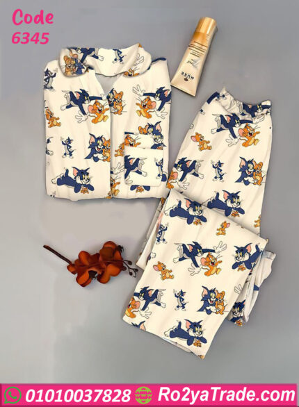 بيجامة توم وجيري شتوي