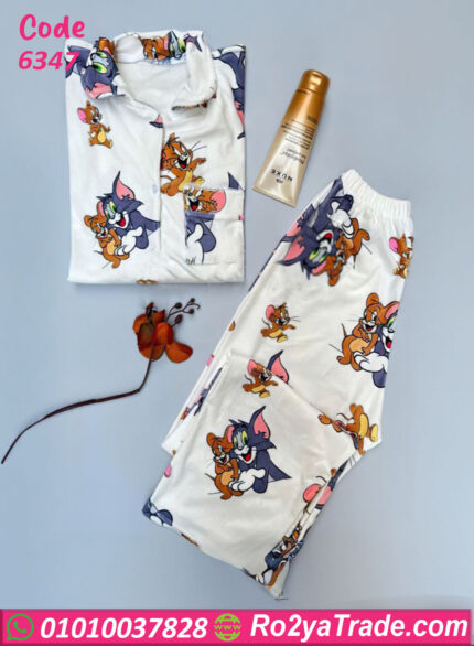 بيجامة توم وجيري شتوي