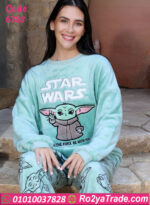 بيچامة شتوي Star Wars حريمي