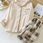 بيجامة فرو شتوي كيوت