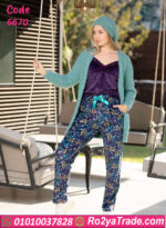 بيجامة قطيفة شتوي