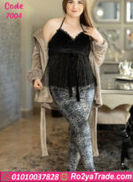 بيجامة قطيفة شتوي حريمي