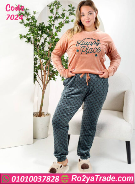 بيجامة شتوي بيج سايز