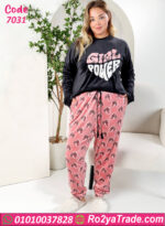 بيجامة شتوي جيرل باور بيج سايز