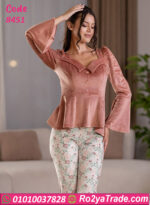 بيجامة قطيفة نسائي شتوي